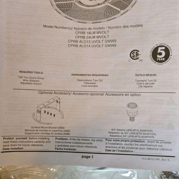 The Lithuania Lighting 15.14 LED Round High Bay Contractor Light - Picture 5 of 12